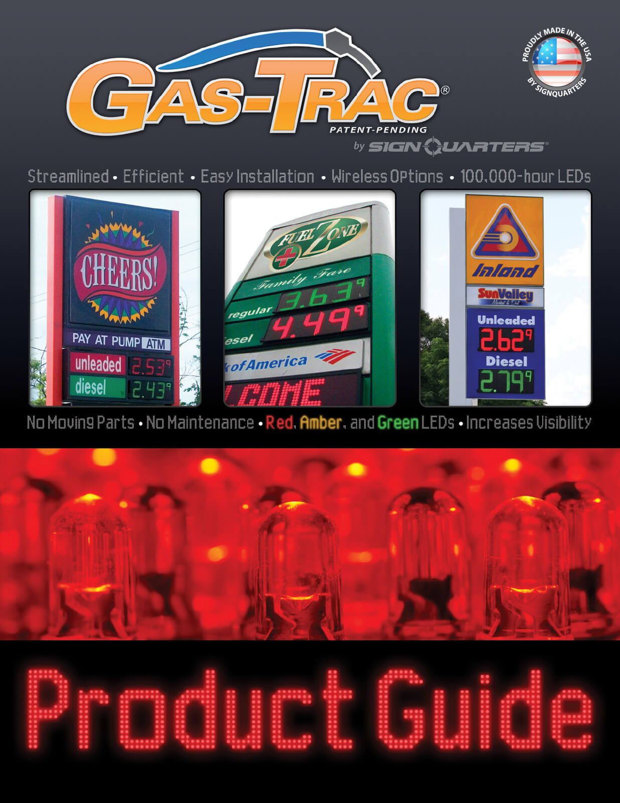Gas-Trac catalog cover by EyeSite Creations