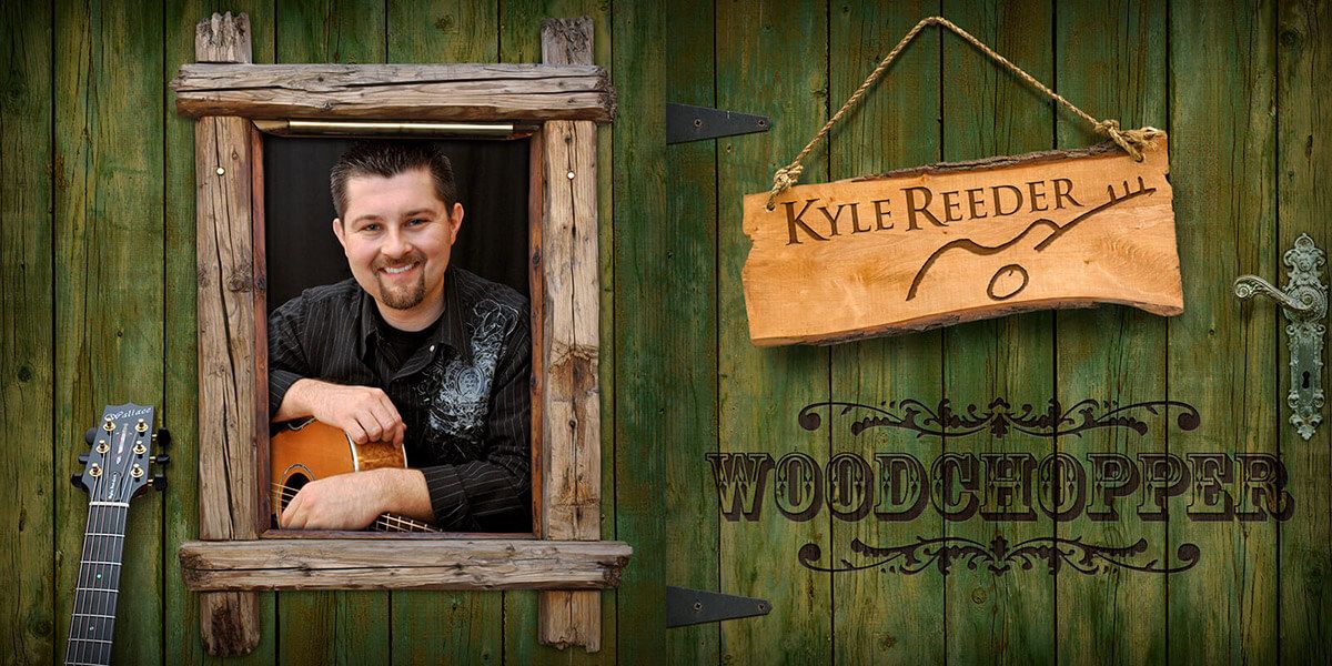 Kyle Reeder Woodchopper CD booklet by EyeSite Creations