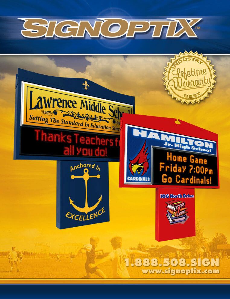 SignOptix Catalog cover by EyeSite Creations