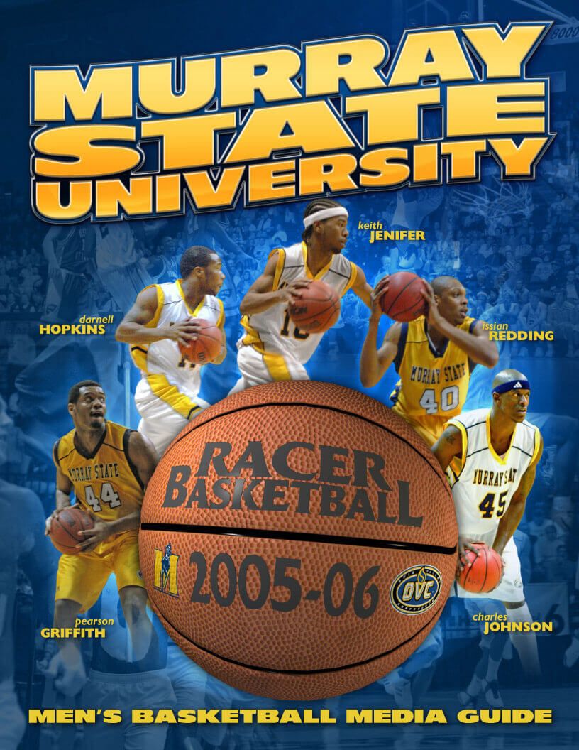 Murray State Basketball 2005-06 media guide cover by EyeSite Creations